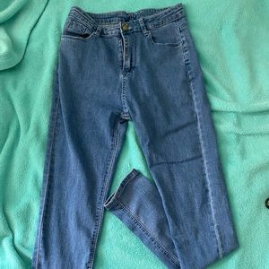Shein light skinny jeans
